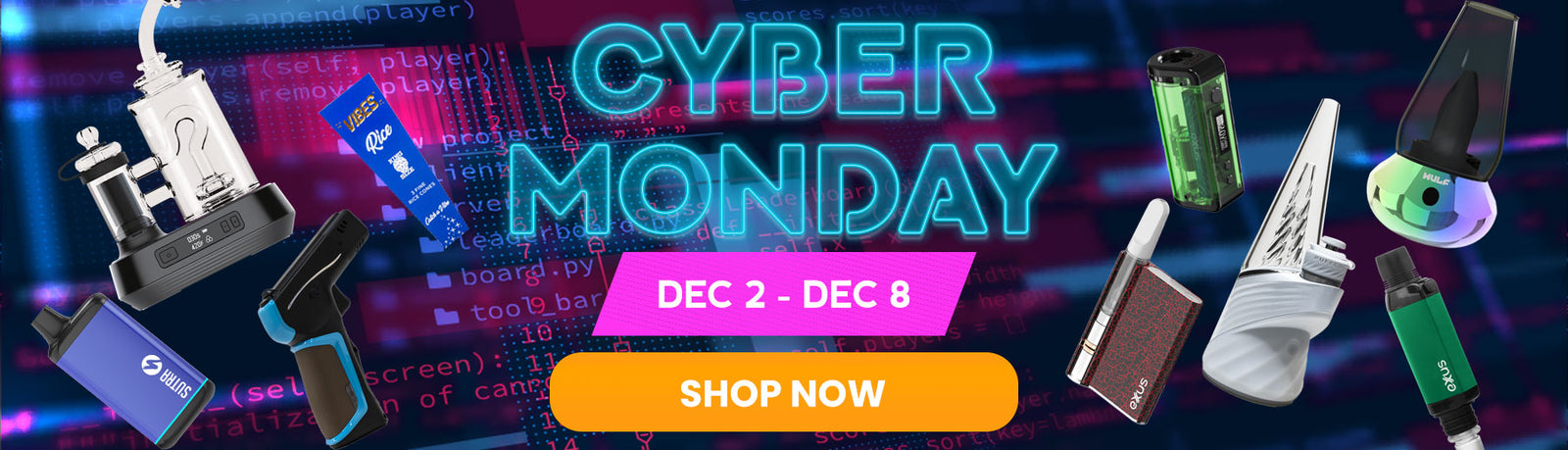 Cyber Monday Banner mobile