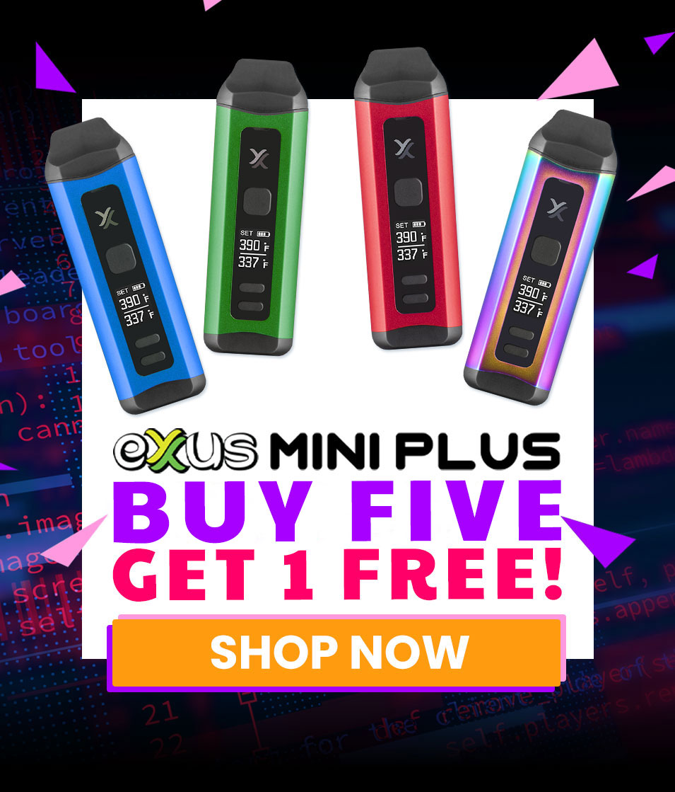 Cyber Monday Sale - Buy 5 Exxus Mini Plus' Get 1 Free at Got Vape Wholesale