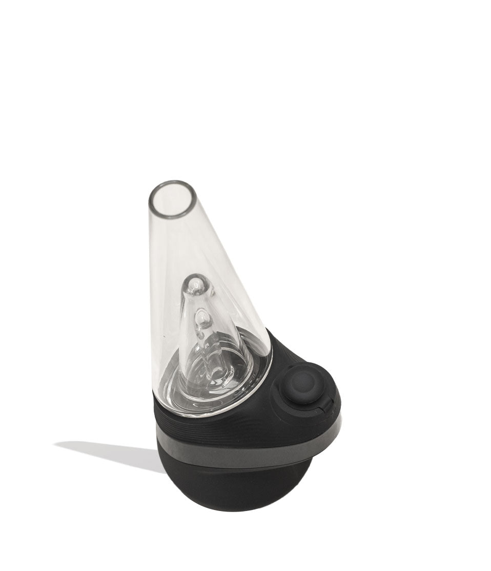 Onyx Puffco New Peak Smart E-Rig Above View on White Background