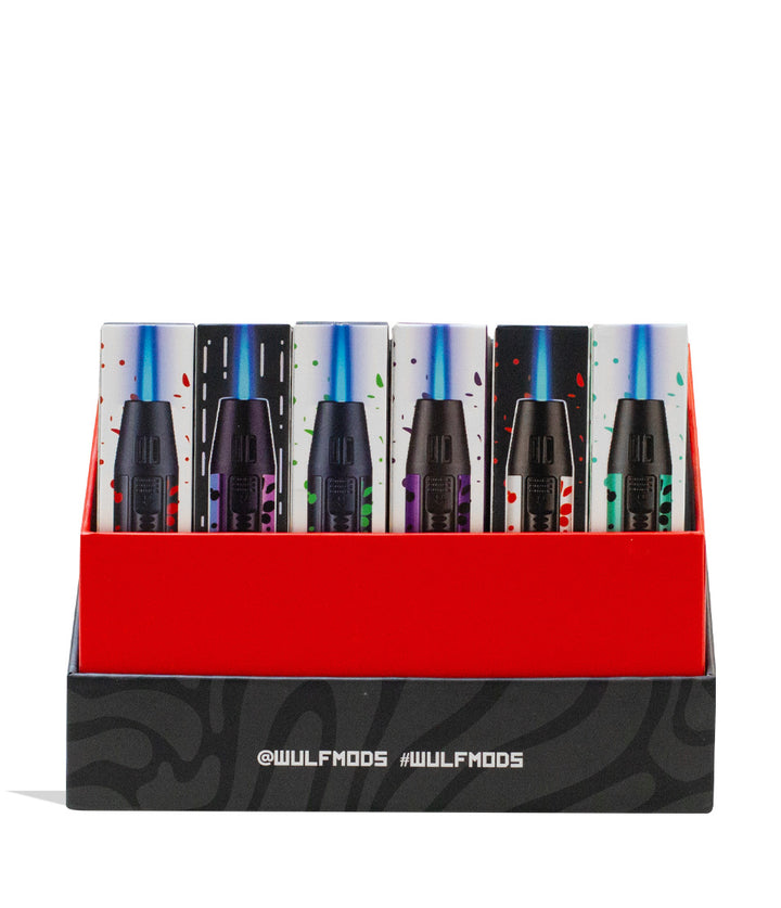 Wulf Mods Spire Pen Torch 18pk front open on white background