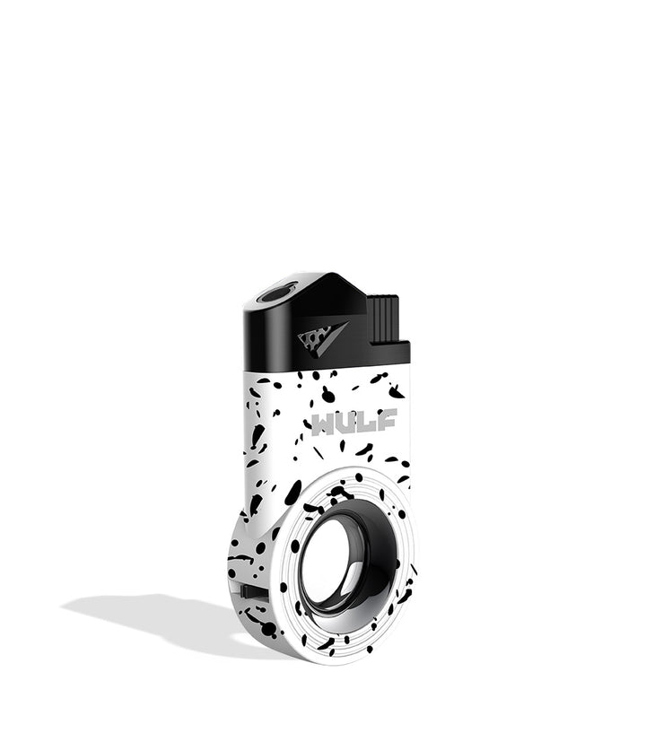 White Black Spatter Wulf Mods Vert Inverted Torch 9pk on white background