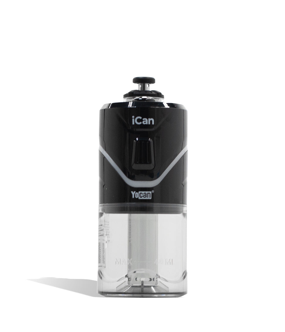 Black Yocan iCan E-Rig Vaporizer on white background