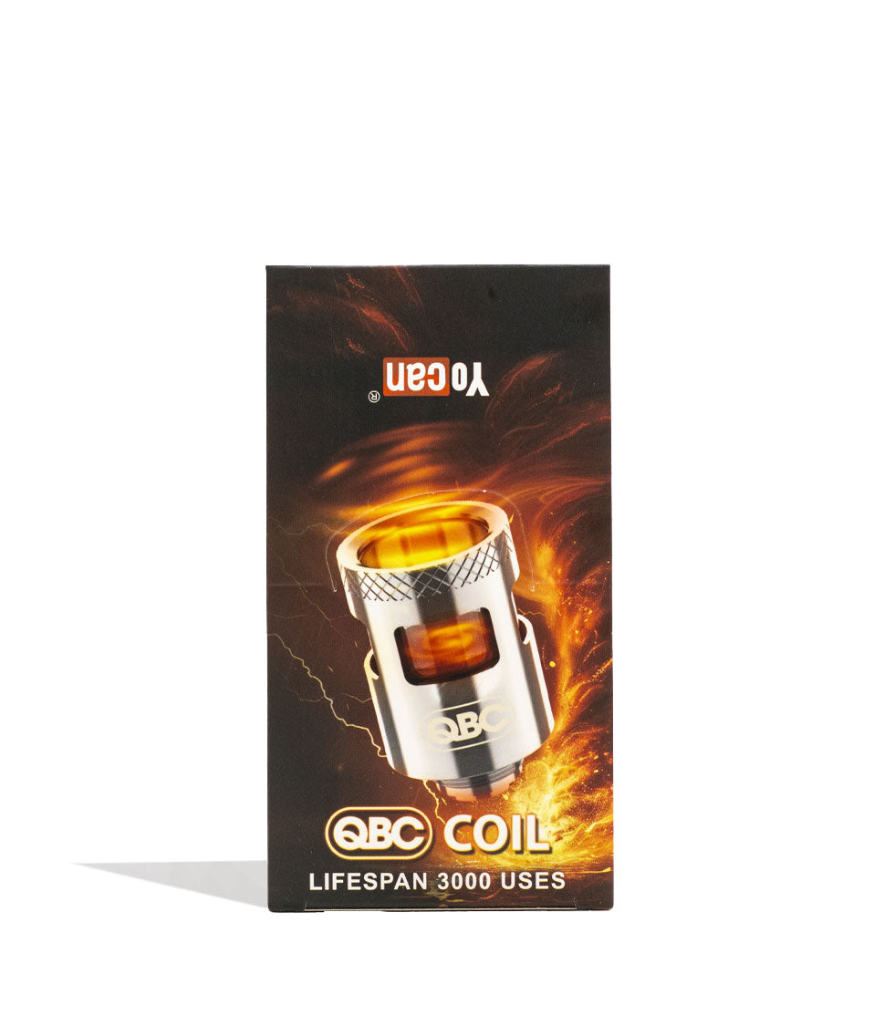 Yocan iCan Replacement Coil 5pk Packaging Front View on White Background