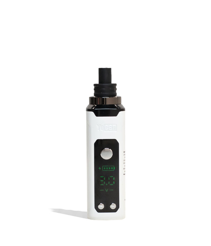 White Yocan Nestor 510 Dab Pen Vaporizer Front View on White Background