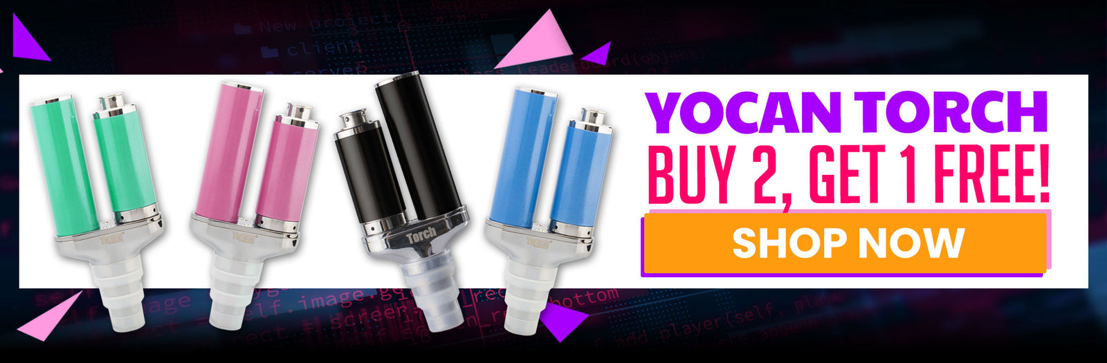 Cyber Monday Sale - Buy 2 Yocan Torches, Get 1 Free at Got Vape Wholesale