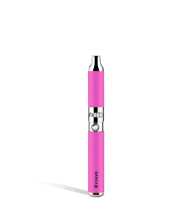 Sakura pink Yocan Evolve Concentrate Kit on white studio background