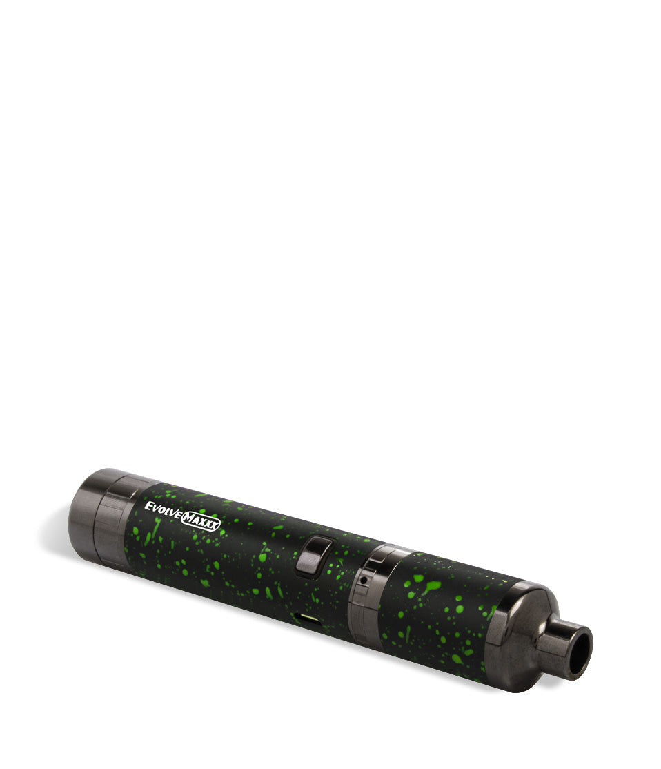 Black Green Spatter down Wulf Mods Evolve Maxxx 3 in 1 Kit on white background